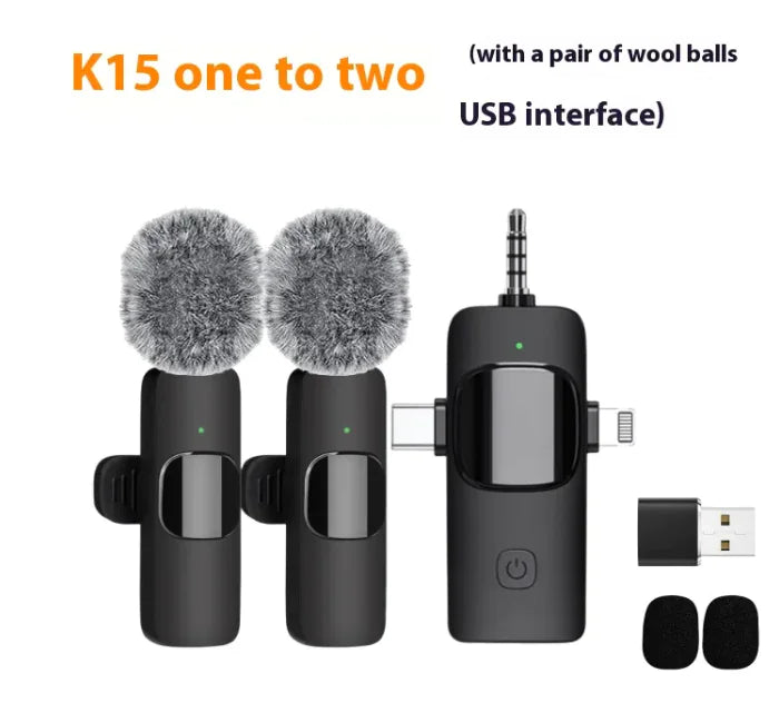 Wireless Clip-On Mini Microphone