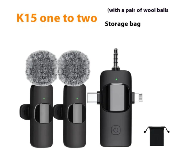 Wireless Clip-On Mini Microphone
